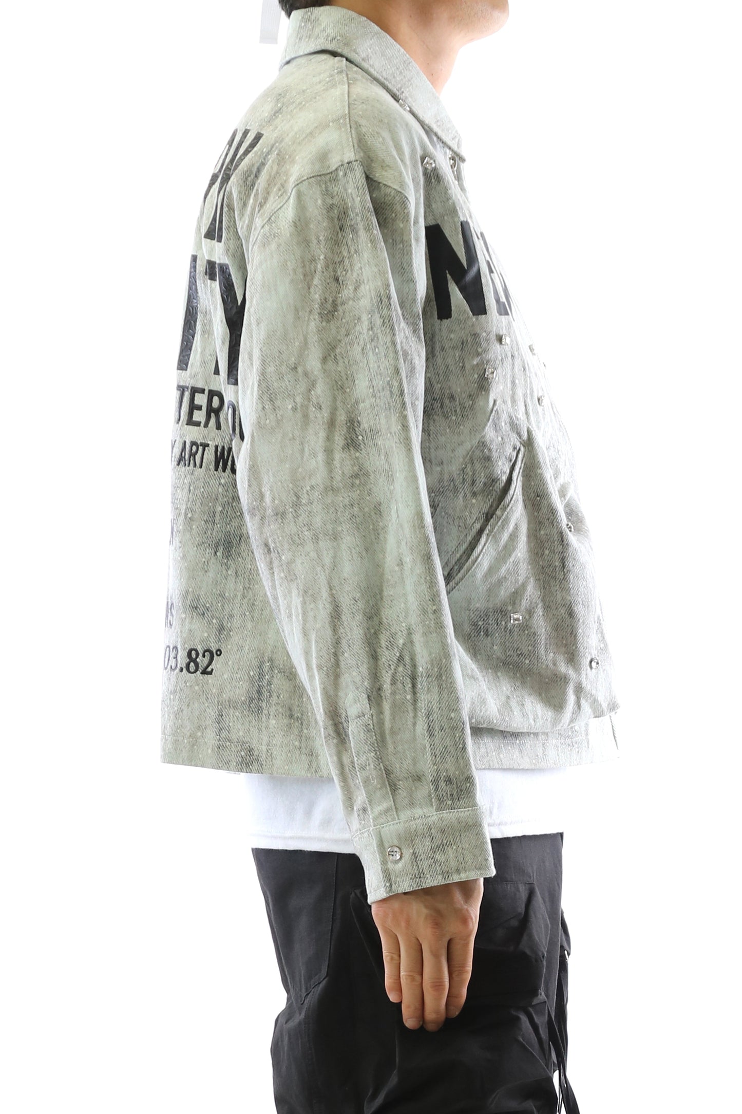 VEIN Twill Crop Top Jacket