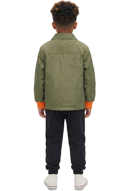 BELMONT Kid's Premium Nylon Coach Jacket