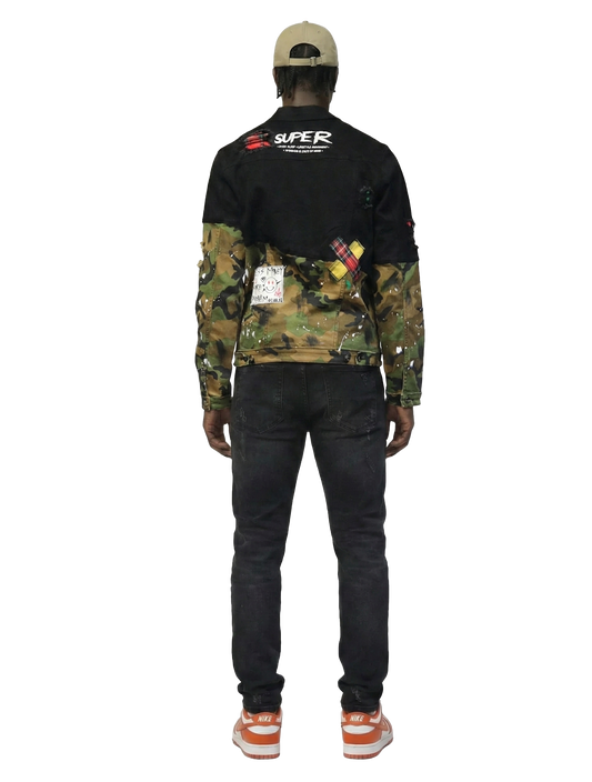 Fike Two Tone Twill Jacket