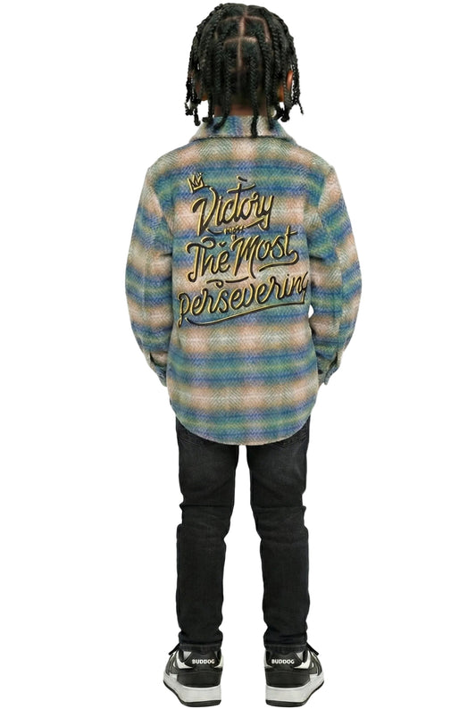 LAWN Kid's Oversize Flannel outer shirket