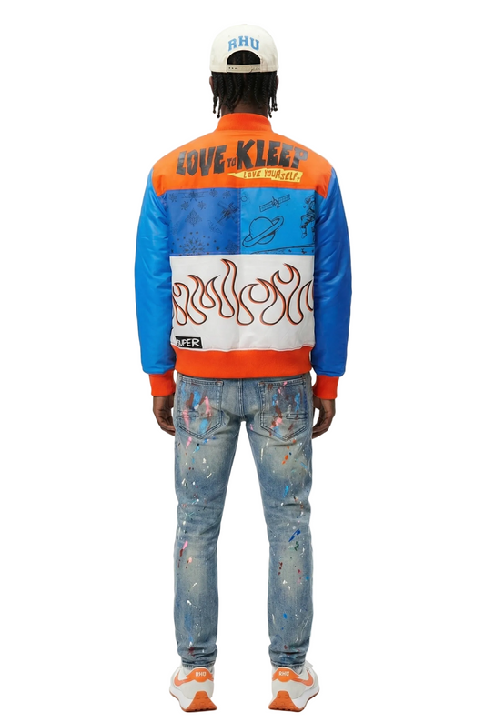 CELADON Padded Bomber Jacket