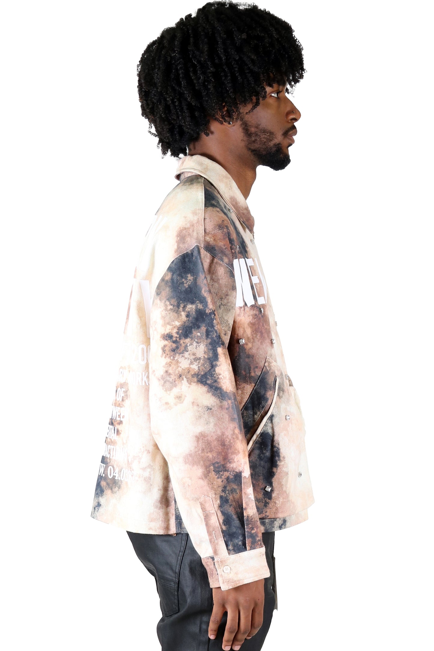MOLTON Twill Crop Top Jacket