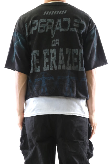 DUSTSPIRE S/N Jersey 3/4 Sleeve Crop Top Tee