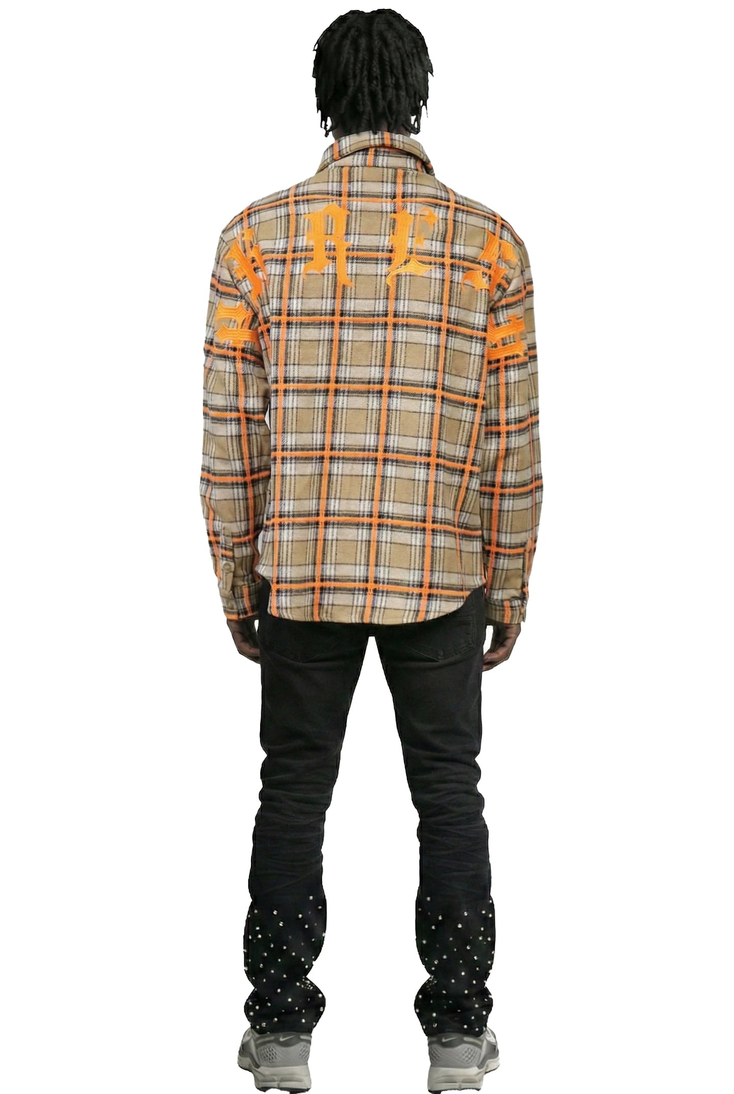 ROY Men's flannel button down shirt