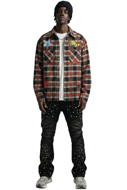 MALLARD Men's flannel button down shirt