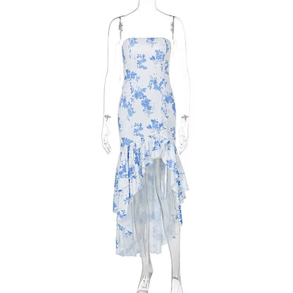 Sultry Elegance Off-Shoulder Maxi