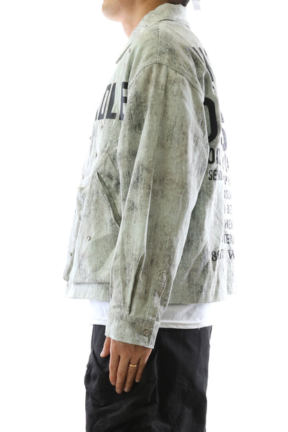 VEIN Twill Crop Top Jacket