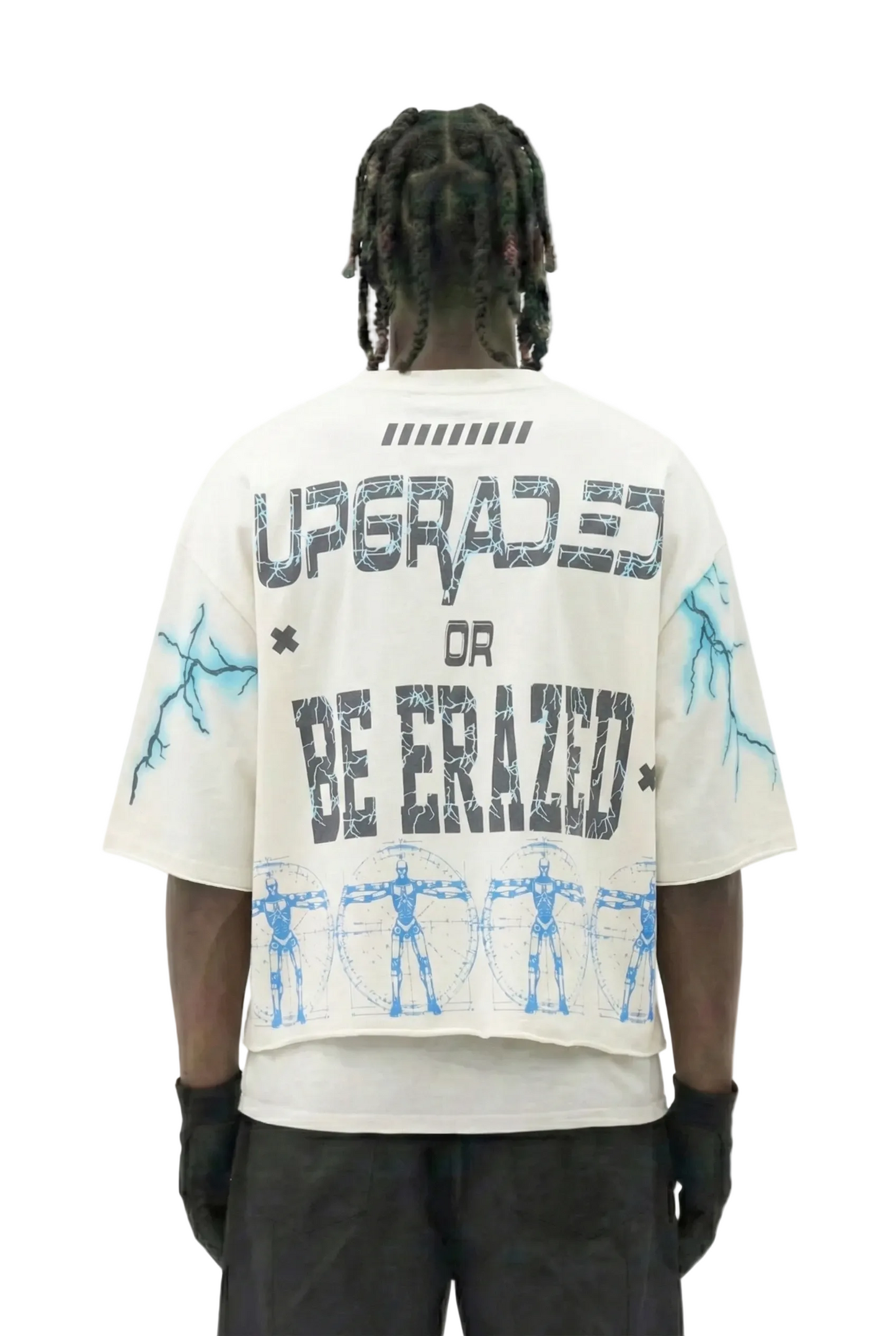 TERRABLAST S/N Jersey 3/4 Sleeve Crop Top Tee