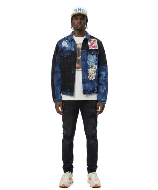 Fossil Washed Denim Jacket