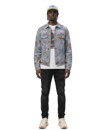 Tywin Pin Stripe Twill Jacket