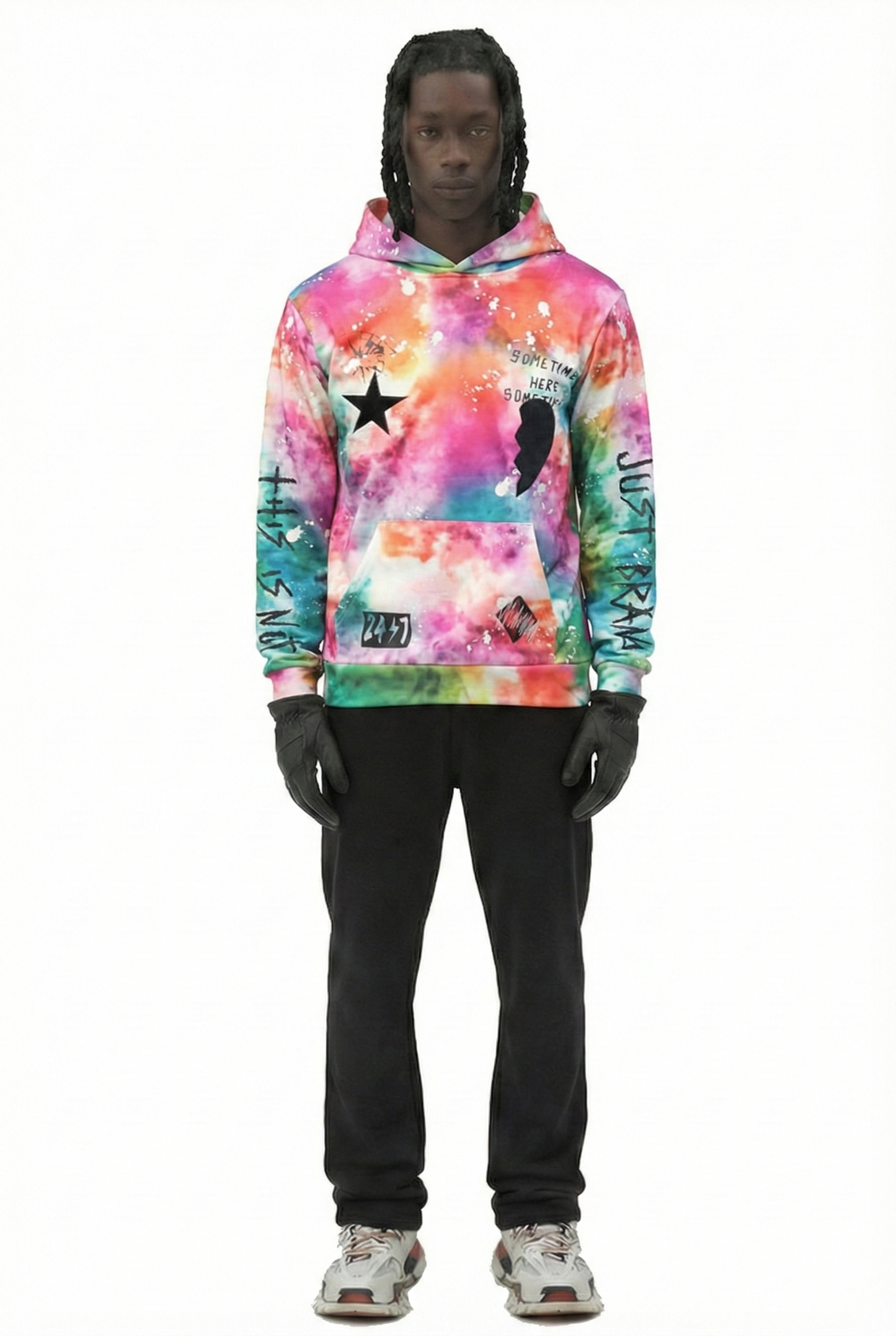 Squad Tie die Pullover Hoodie