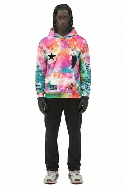 Squad Tie die Pullover Hoodie