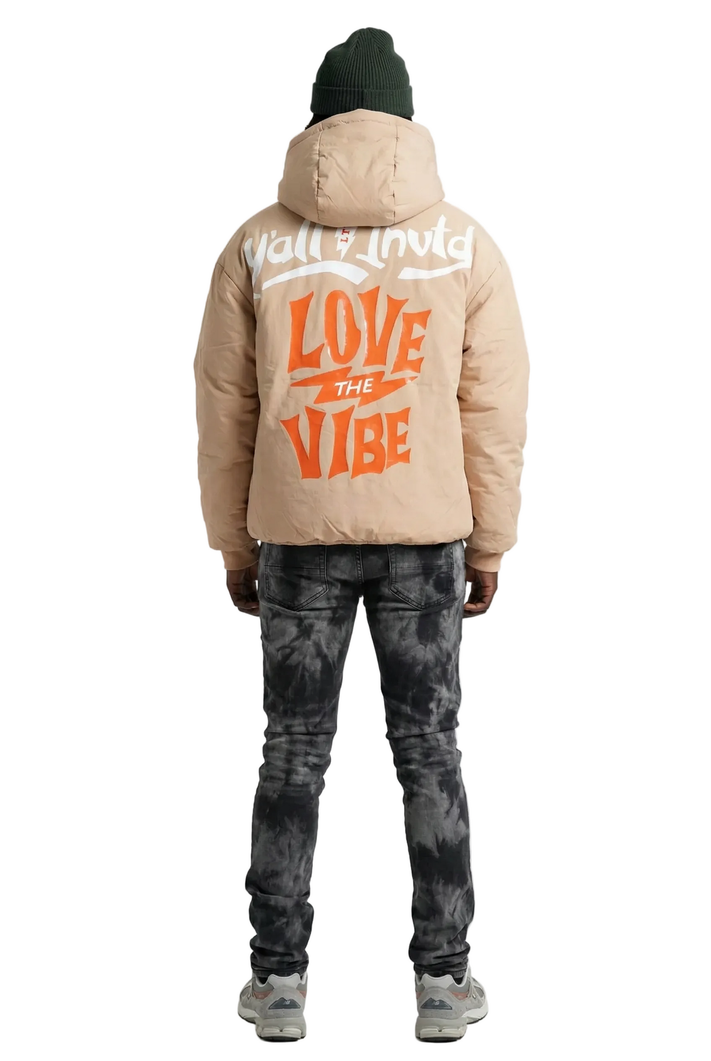 SANDS Padded Crop Style Nylon Pullover Jacket
