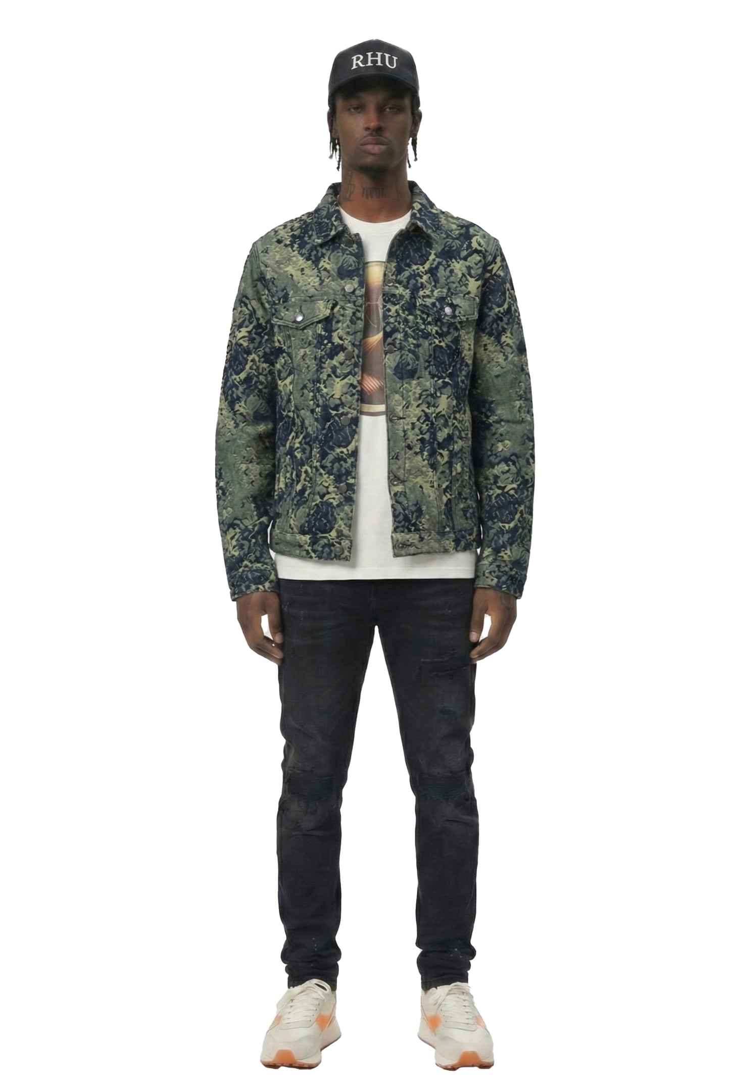 Robin Men's Jacquard Denim Jacket
