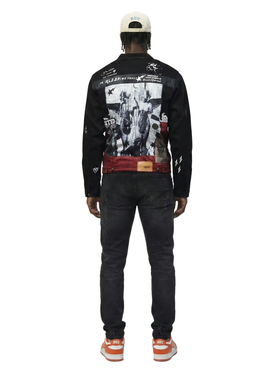 Brick Premium Washed Denim Jacket