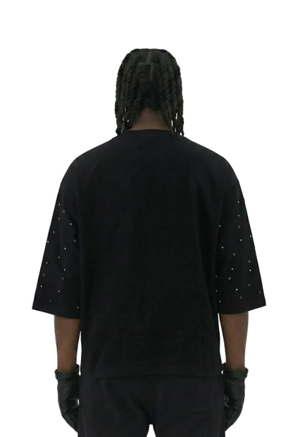 SCHUMA SN/ Jersey 3/4 Sleeve Crop Top Tee
