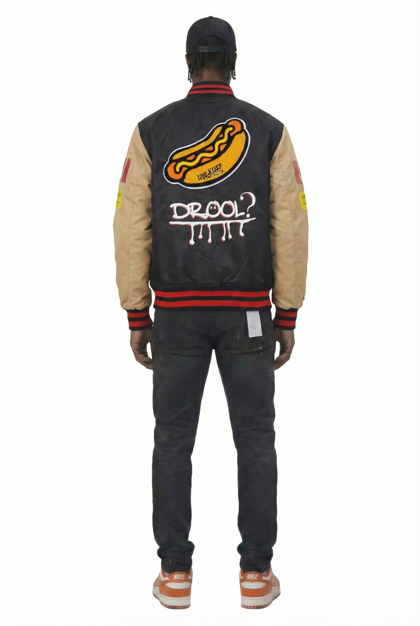 DAHLIA Padded Nylon Bomber Jacket