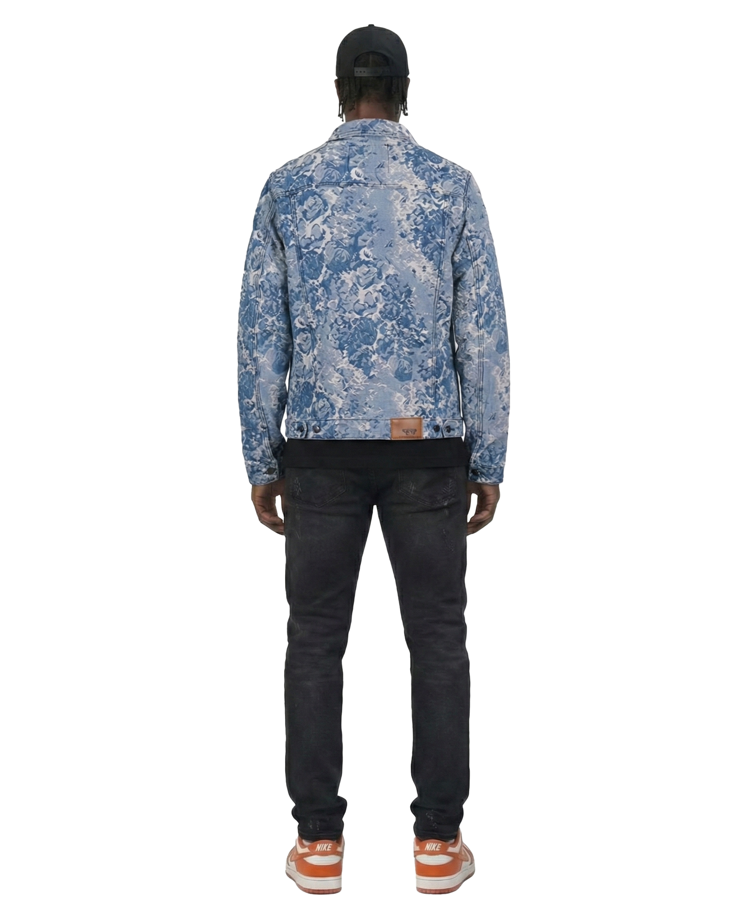 Flex Men's Jacquard Denim Jacket