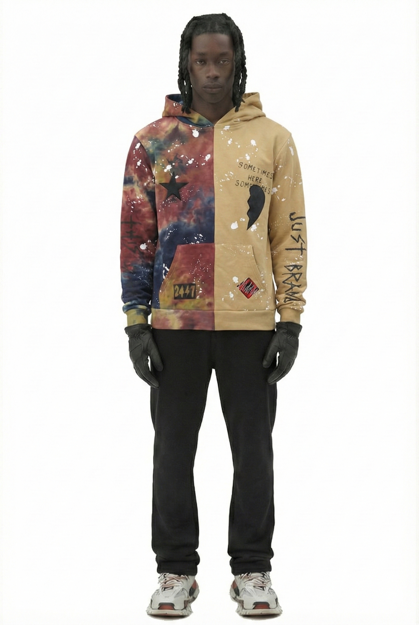 RONA Tie die Pullover Hoodie
