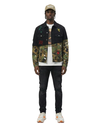 Fike Two Tone Twill Jacket