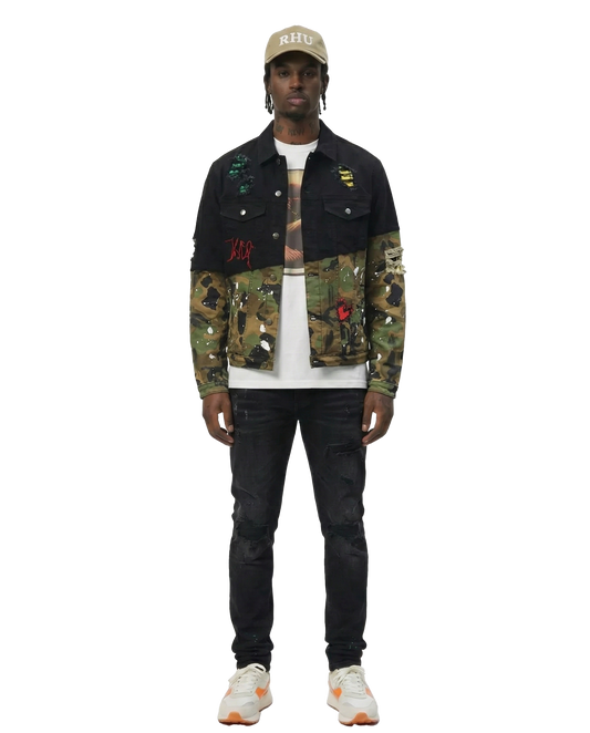 Fike Two Tone Twill Jacket