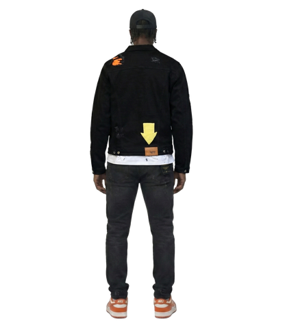 Daphine Premium Washed Denim Jacket