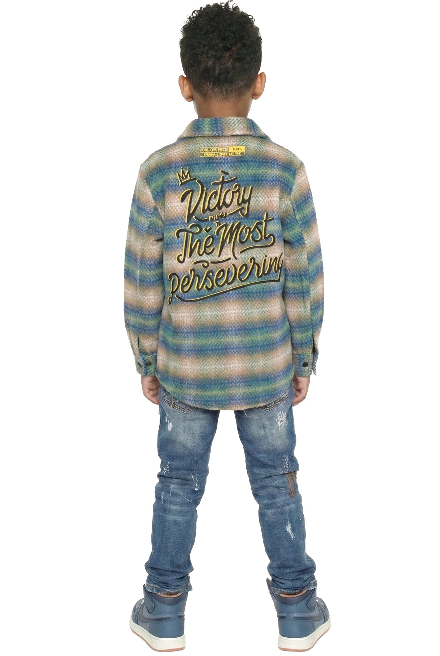 LAWN Kid's Oversize Flannel outer shirket