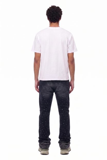 ZICORN Washed French Terry Stacked Jogger Pants