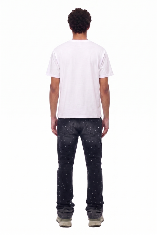 ZICORN Washed French Terry Stacked Jogger Pants