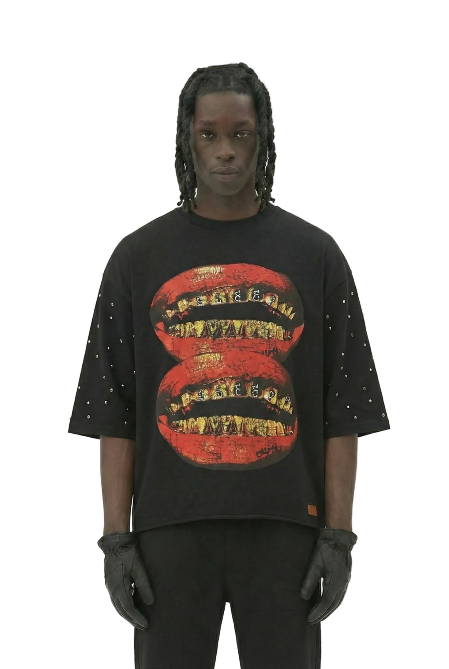 SCHUMA SN/ Jersey 3/4 Sleeve Crop Top Tee