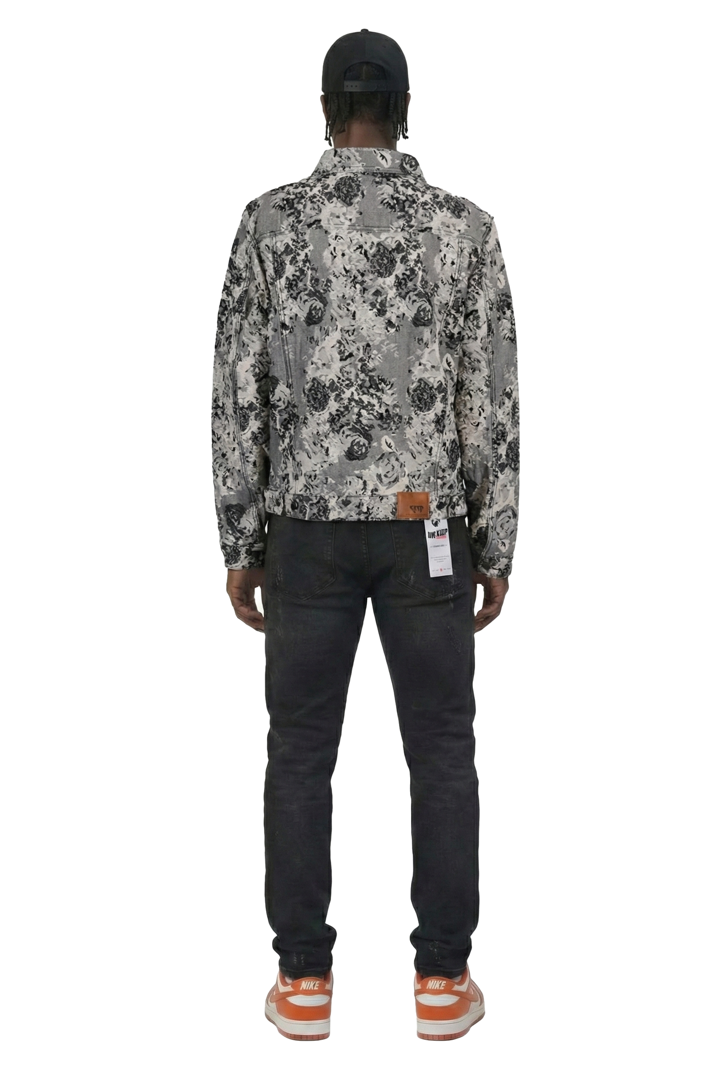 Vista Men's Jacquard Denim Jacket