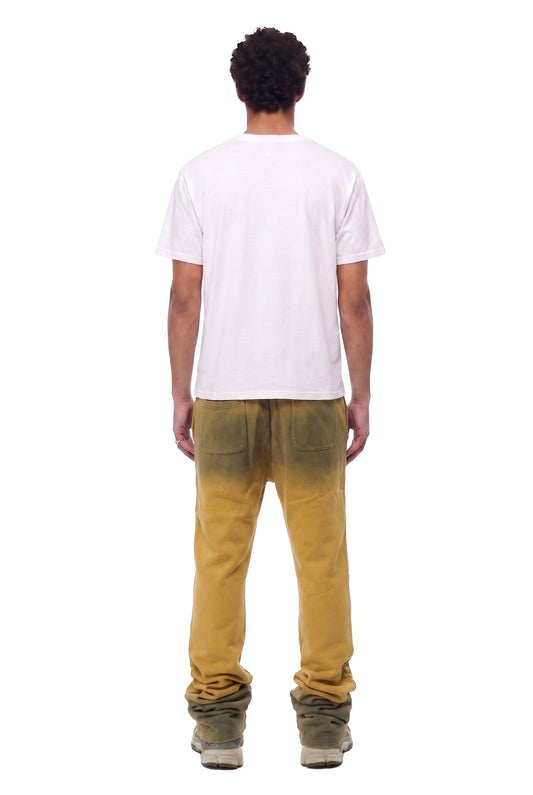 HUSK Washed French Terry Stacked Jogger Pants