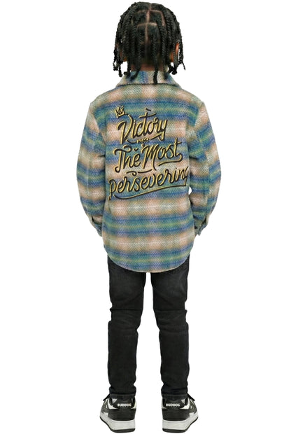 LAWN Kid's Oversize Flannel outer shirket