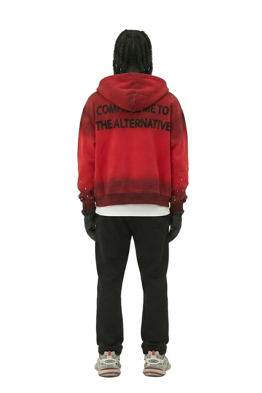 GARCIA French Terry Long Sleeve Crop Top Full Zip Hoodie