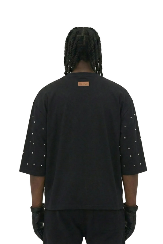 PROCO SN/ Jersey 3/4 Sleeve Crop Top Tee