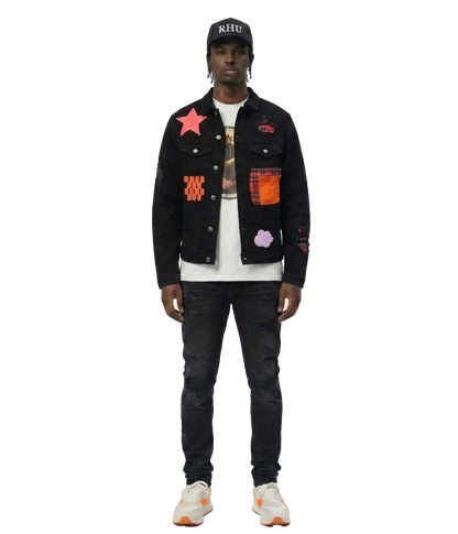 Daphine Premium Washed Denim Jacket