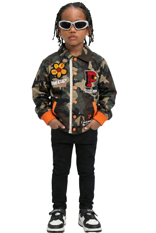 JAKIN Kid's Premium Nylon Coach Jacket