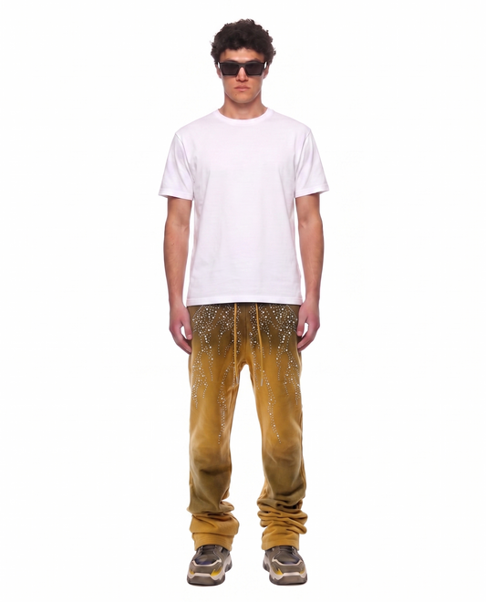 HUSK Washed French Terry Stacked Jogger Pants
