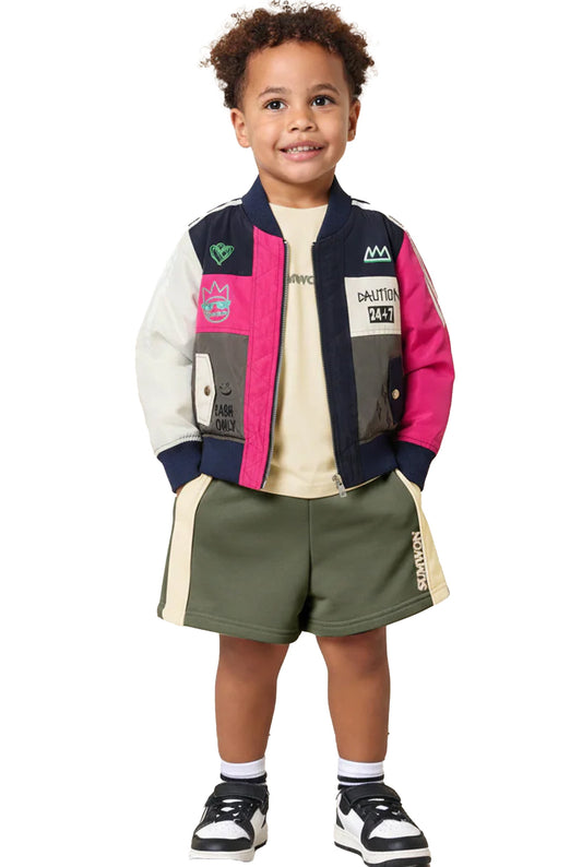 Laura Kid's Padded Bomber Jacket