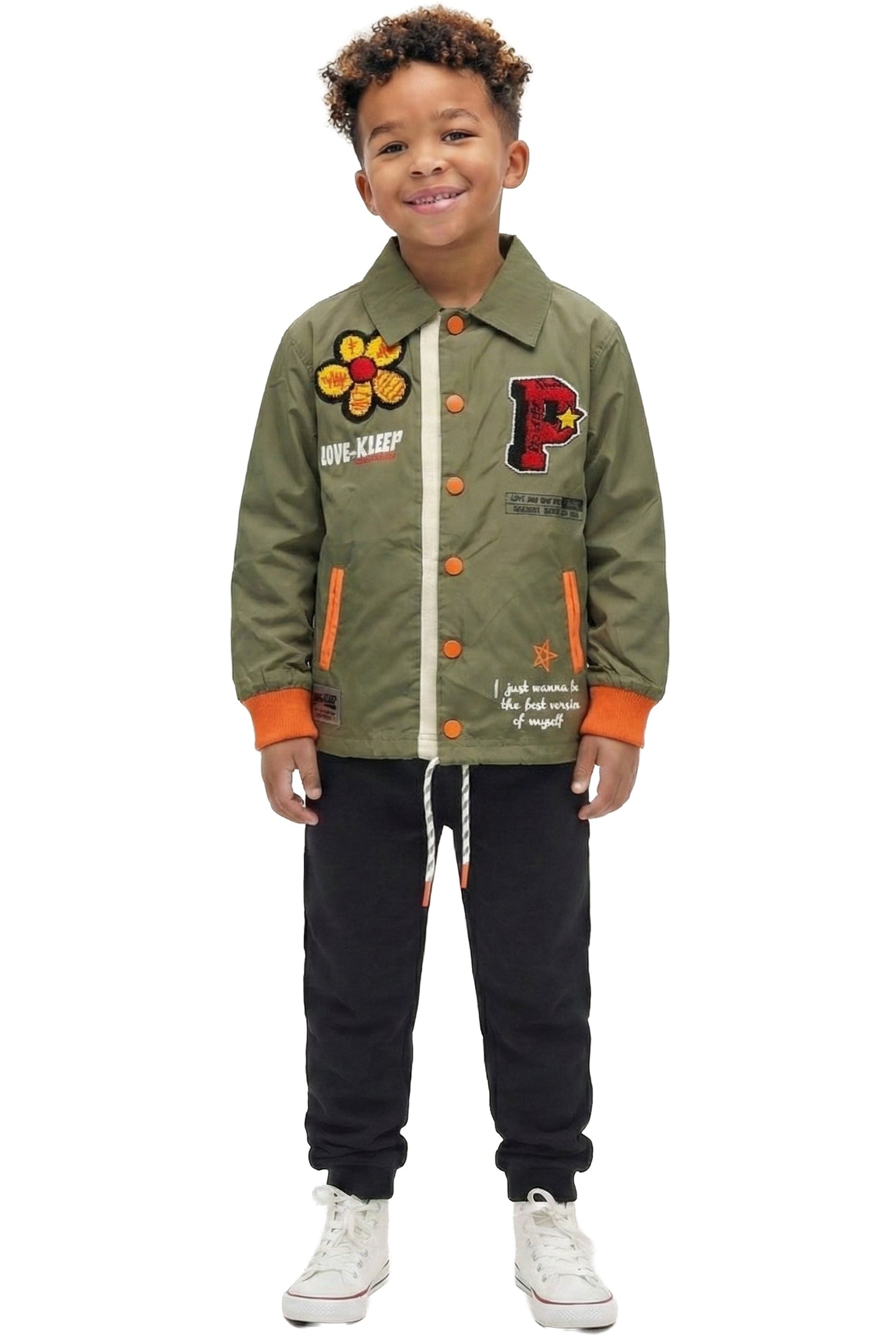 BELMONT Kid's Premium Nylon Coach Jacket