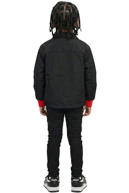 NOBLIN Kid's Premium Nylon Coach Jacket