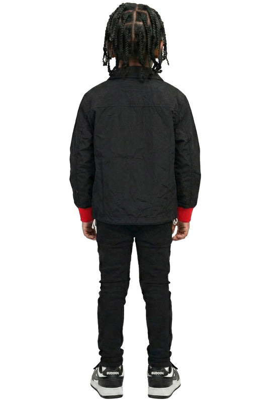 NOBLIN Kid's Premium Nylon Coach Jacket