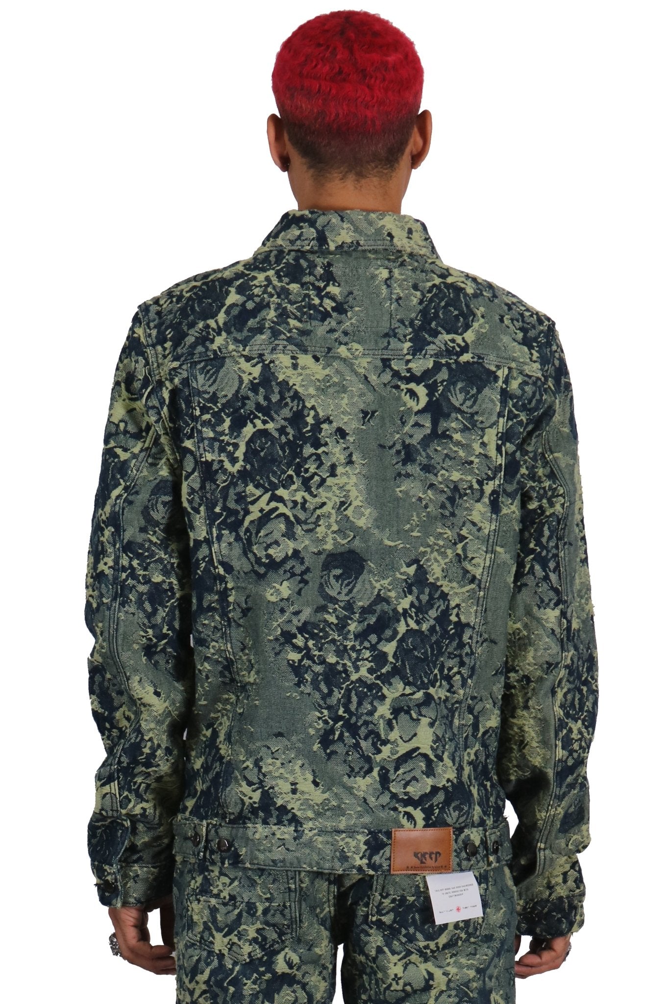 Robin Men's Jacquard Denim Jacket