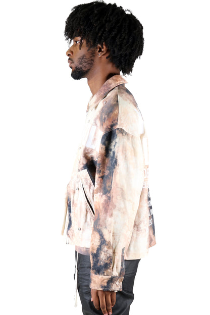 MOLTON Twill Crop Top Jacket