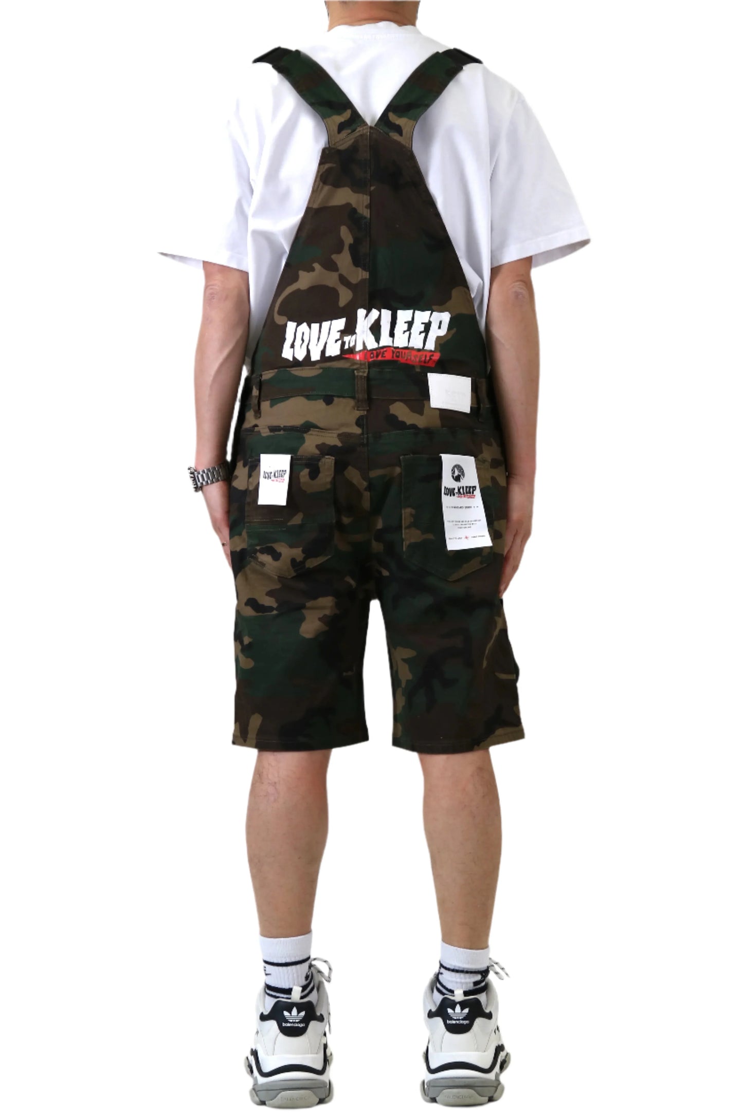 CALA Fine Twill Overall Short Pants