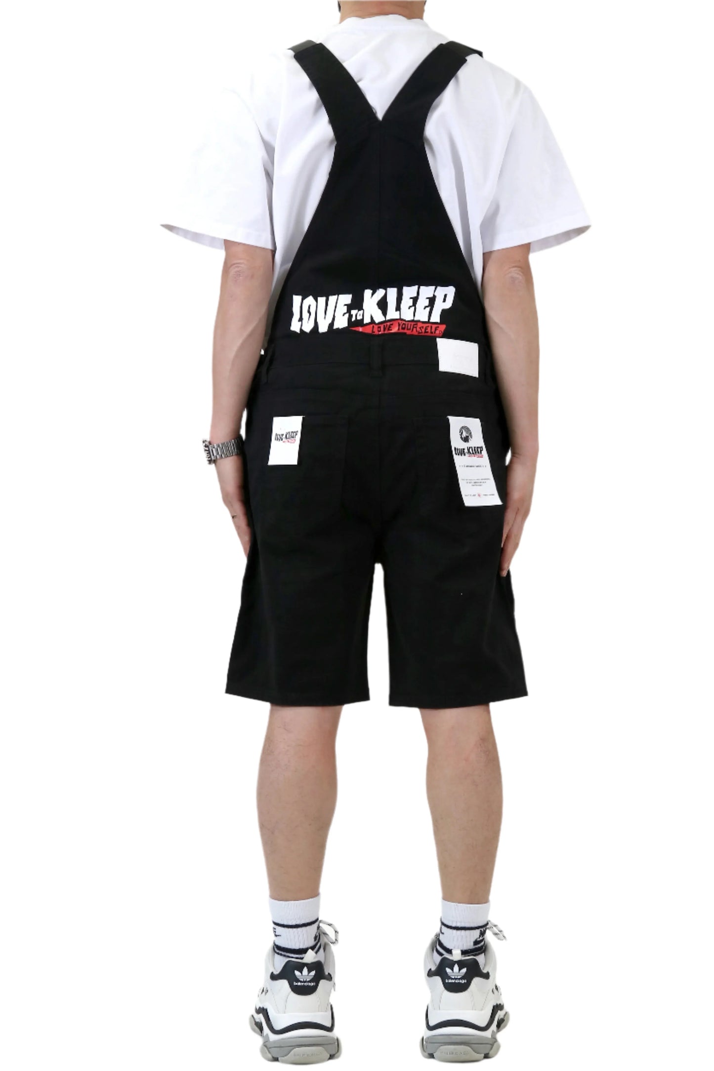 RIA Fine Twill Overall Short Pants