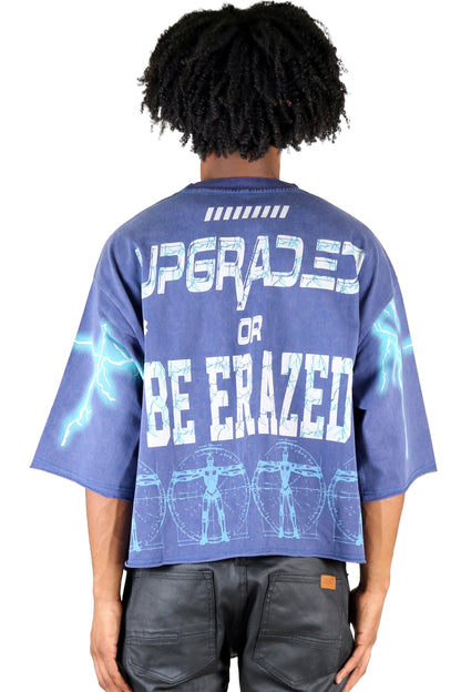 BASALT S/N Jersey 3/4 Sleeve Crop Top Tee