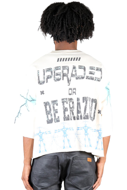 TERRABLAST S/N Jersey 3/4 Sleeve Crop Top Tee