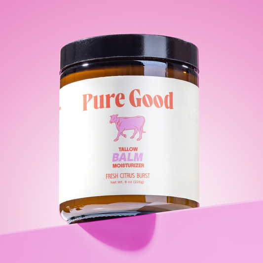 Fresh Citrus Burst Tallow Balm - Hydration and Vitamin C